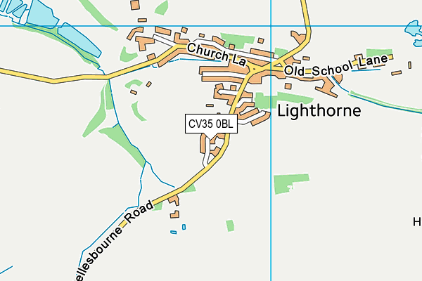 CV35 0BL map - OS VectorMap District (Ordnance Survey) CV35 0BL map - OS VectorMap District (Ordnance Survey)