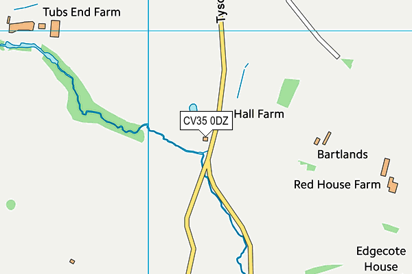 CV35 0DZ map - OS VectorMap District (Ordnance Survey) CV35 0DZ map - OS VectorMap District (Ordnance Survey)