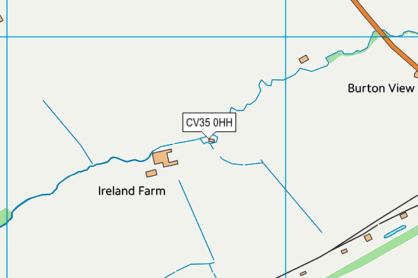 CV35 0HH map - OS VectorMap District (Ordnance Survey) CV35 0HH map - OS VectorMap District (Ordnance Survey)