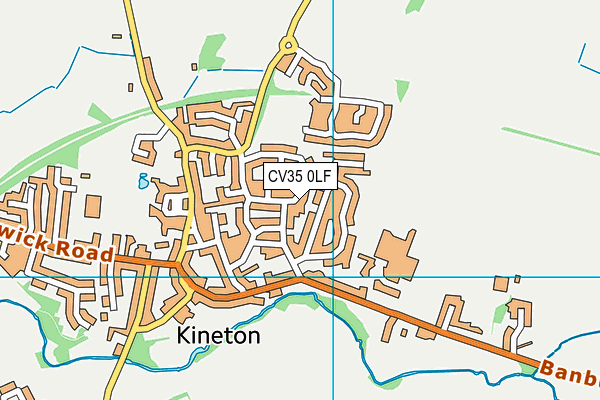 CV35 0LF map - OS VectorMap District (Ordnance Survey) CV35 0LF map - OS VectorMap District (Ordnance Survey)