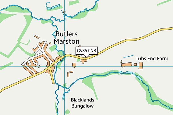 CV35 0NB map - OS VectorMap District (Ordnance Survey) CV35 0NB map - OS VectorMap District (Ordnance Survey)