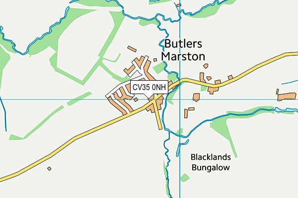 CV35 0NH map - OS VectorMap District (Ordnance Survey) CV35 0NH map - OS VectorMap District (Ordnance Survey)