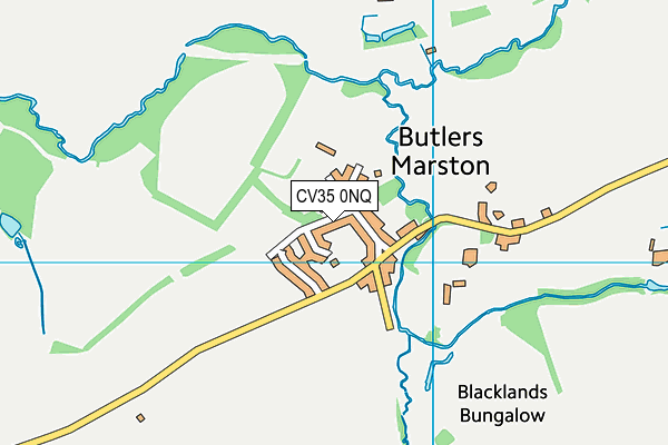 CV35 0NQ map - OS VectorMap District (Ordnance Survey) CV35 0NQ map - OS VectorMap District (Ordnance Survey)