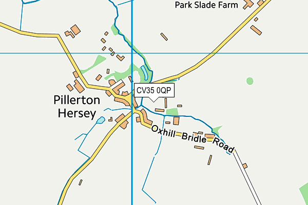 CV35 0QP map - OS VectorMap District (Ordnance Survey)