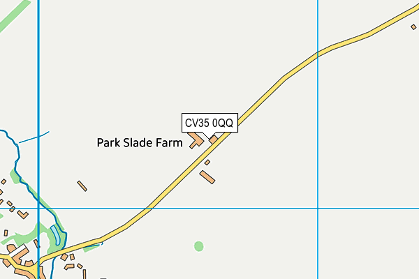 CV35 0QQ map - OS VectorMap District (Ordnance Survey) CV35 0QQ map - OS VectorMap District (Ordnance Survey)