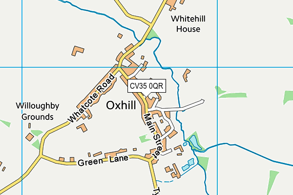 CV35 0QR map - OS VectorMap District (Ordnance Survey) CV35 0QR map - OS VectorMap District (Ordnance Survey)