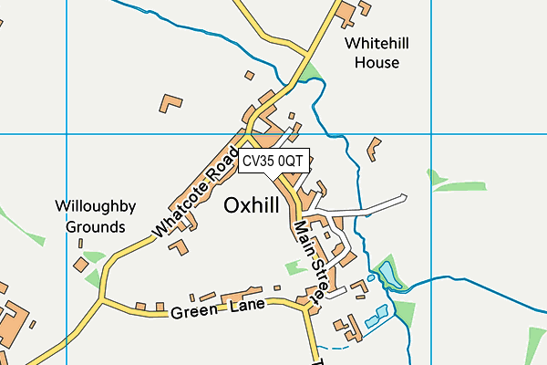 CV35 0QT map - OS VectorMap District (Ordnance Survey) CV35 0QT map - OS VectorMap District (Ordnance Survey)