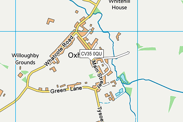 CV35 0QU map - OS VectorMap District (Ordnance Survey) CV35 0QU map - OS VectorMap District (Ordnance Survey)
