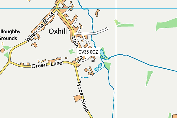 CV35 0QZ map - OS VectorMap District (Ordnance Survey) CV35 0QZ map - OS VectorMap District (Ordnance Survey)