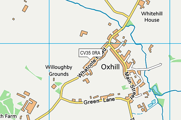 CV35 0RA map - OS VectorMap District (Ordnance Survey) CV35 0RA map - OS VectorMap District (Ordnance Survey)