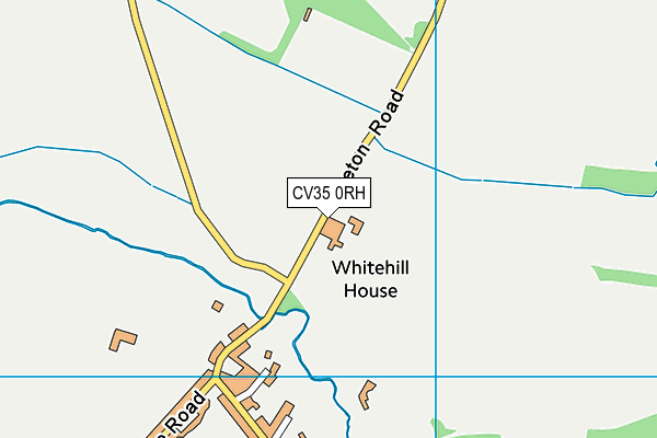 CV35 0RH map - OS VectorMap District (Ordnance Survey) CV35 0RH map - OS VectorMap District (Ordnance Survey)
