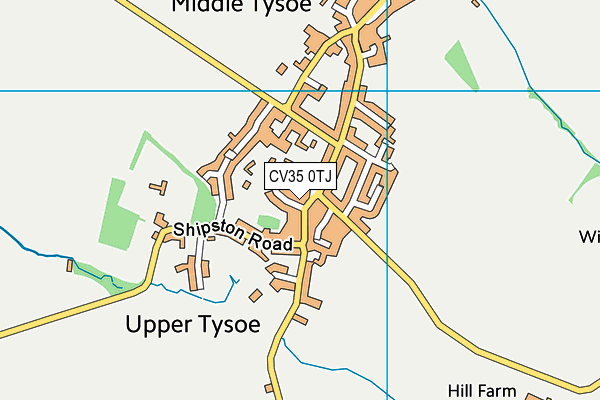 CV35 0TJ map - OS VectorMap District (Ordnance Survey) CV35 0TJ map - OS VectorMap District (Ordnance Survey)