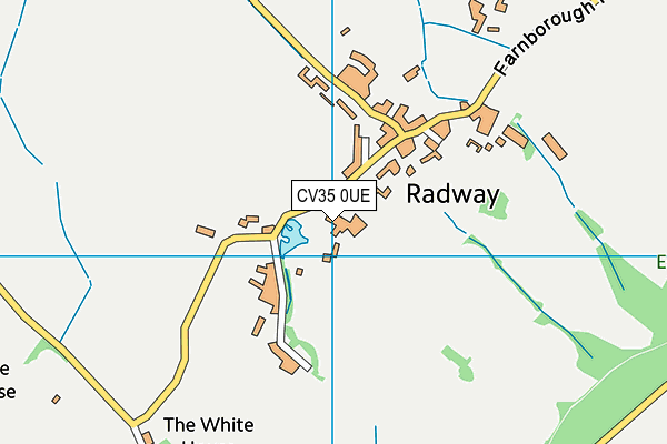 CV35 0UE map - OS VectorMap District (Ordnance Survey)