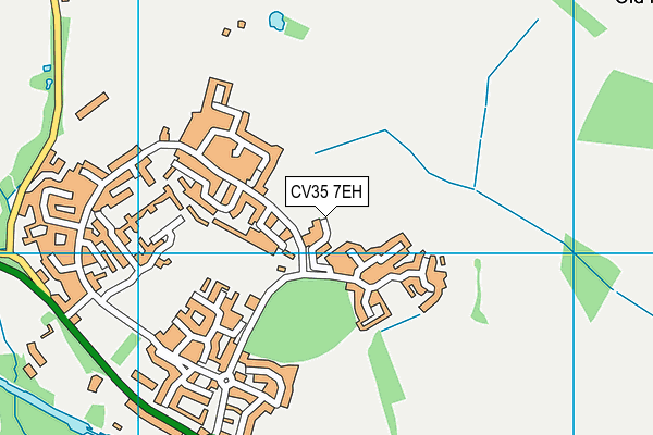 CV35 7EH map - OS VectorMap District (Ordnance Survey) CV35 7EH map - OS VectorMap District (Ordnance Survey)