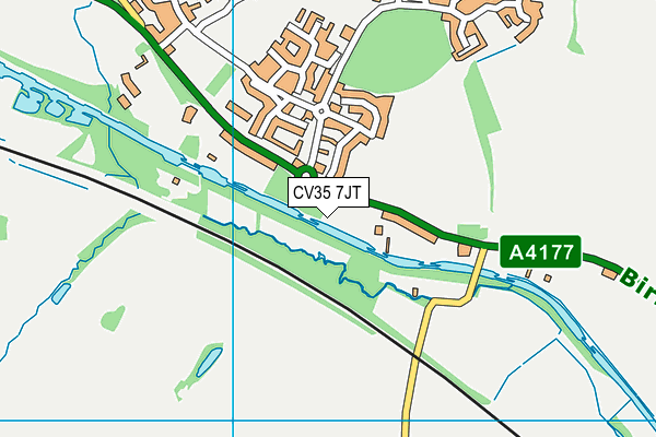 CV35 7JT map - OS VectorMap District (Ordnance Survey) CV35 7JT map - OS VectorMap District (Ordnance Survey)