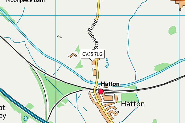 CV35 7LG map - OS VectorMap District (Ordnance Survey) CV35 7LG map - OS VectorMap District (Ordnance Survey)