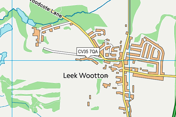 CV35 7QA map - OS VectorMap District (Ordnance Survey) CV35 7QA map - OS VectorMap District (Ordnance Survey)