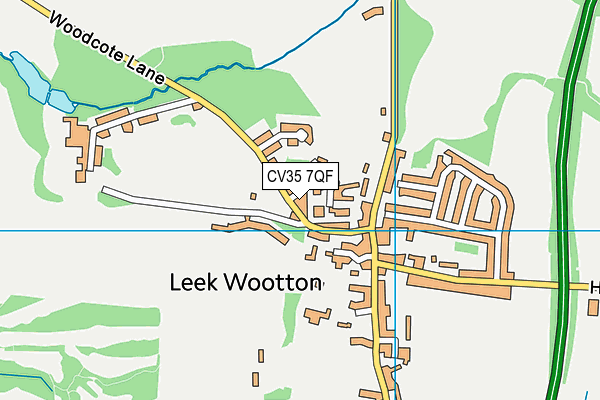 CV35 7QF map - OS VectorMap District (Ordnance Survey) CV35 7QF map - OS VectorMap District (Ordnance Survey)