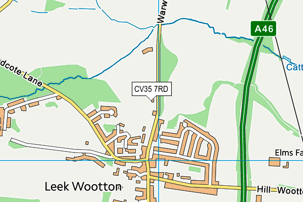 CV35 7RD map - OS VectorMap District (Ordnance Survey) CV35 7RD map - OS VectorMap District (Ordnance Survey)