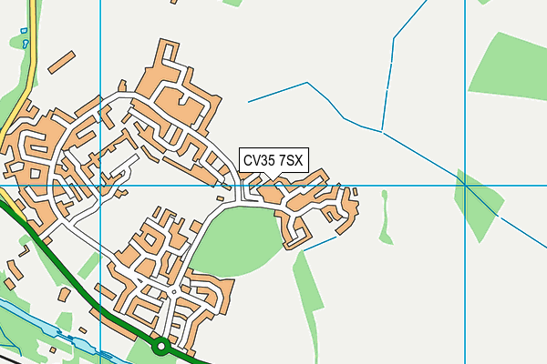 CV35 7SX map - OS VectorMap District (Ordnance Survey) CV35 7SX map - OS VectorMap District (Ordnance Survey)