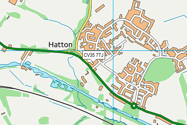 CV35 7TJ map - OS VectorMap District (Ordnance Survey) CV35 7TJ map - OS VectorMap District (Ordnance Survey)