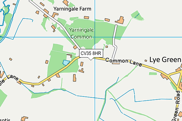 CV35 8HR map - OS VectorMap District (Ordnance Survey) CV35 8HR map - OS VectorMap District (Ordnance Survey)