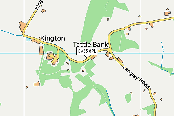 CV35 8PL map - OS VectorMap District (Ordnance Survey) CV35 8PL map - OS VectorMap District (Ordnance Survey)