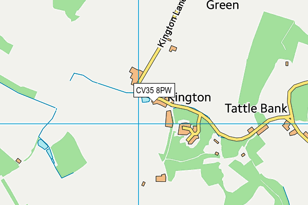 CV35 8PW map - OS VectorMap District (Ordnance Survey) CV35 8PW map - OS VectorMap District (Ordnance Survey)
