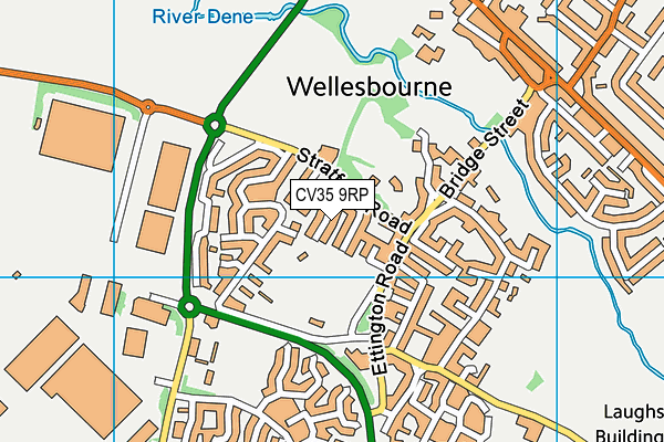 CV35 9RP map - OS VectorMap District (Ordnance Survey) CV35 9RP map - OS VectorMap District (Ordnance Survey)