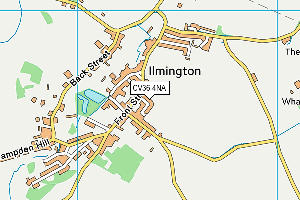 CV36 4NA map - OS VectorMap District (Ordnance Survey) CV36 4NA map - OS VectorMap District (Ordnance Survey)