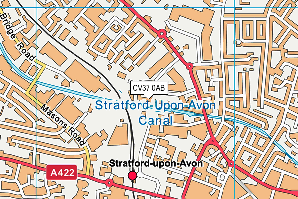 CV37 0AB map - OS VectorMap District (Ordnance Survey) CV37 0AB map - OS VectorMap District (Ordnance Survey)