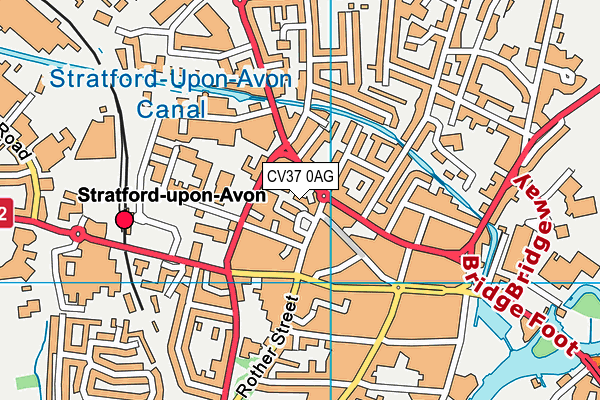 CV37 0AG map - OS VectorMap District (Ordnance Survey) CV37 0AG map - OS VectorMap District (Ordnance Survey)