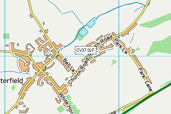 CV37 0LF map - OS VectorMap District (Ordnance Survey) CV37 0LF map - OS VectorMap District (Ordnance Survey)