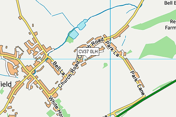 CV37 0LH map - OS VectorMap District (Ordnance Survey) CV37 0LH map - OS VectorMap District (Ordnance Survey)