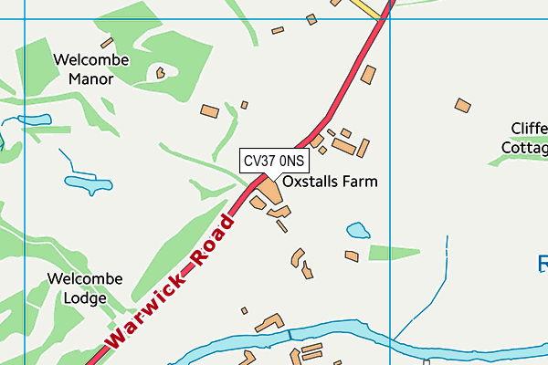 CV37 0NS map - OS VectorMap District (Ordnance Survey) CV37 0NS map - OS VectorMap District (Ordnance Survey)