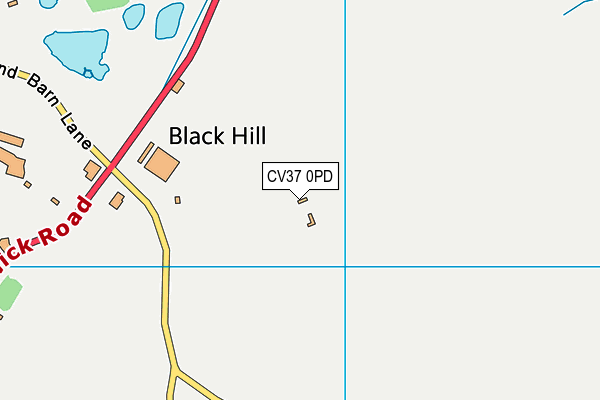 CV37 0PD map - OS VectorMap District (Ordnance Survey) CV37 0PD map - OS VectorMap District (Ordnance Survey)