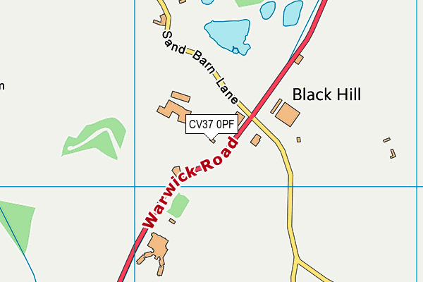 CV37 0PF map - OS VectorMap District (Ordnance Survey) CV37 0PF map - OS VectorMap District (Ordnance Survey)