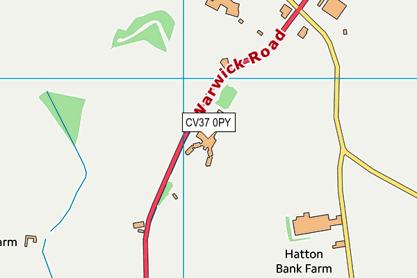 CV37 0PY map - OS VectorMap District (Ordnance Survey) CV37 0PY map - OS VectorMap District (Ordnance Survey)