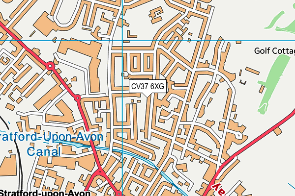CV37 6XG map - OS VectorMap District (Ordnance Survey) CV37 6XG map - OS VectorMap District (Ordnance Survey)