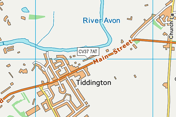 CV37 7AT map - OS VectorMap District (Ordnance Survey) CV37 7AT map - OS VectorMap District (Ordnance Survey)