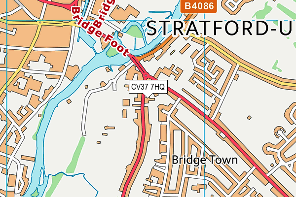 CV37 7HQ map - OS VectorMap District (Ordnance Survey) CV37 7HQ map - OS VectorMap District (Ordnance Survey)