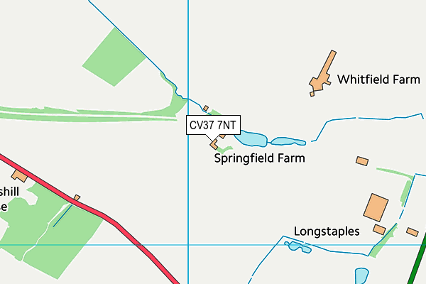 CV37 7NT map - OS VectorMap District (Ordnance Survey) CV37 7NT map - OS VectorMap District (Ordnance Survey)