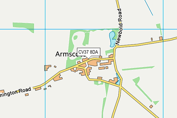CV37 8DA map - OS VectorMap District (Ordnance Survey) CV37 8DA map - OS VectorMap District (Ordnance Survey)