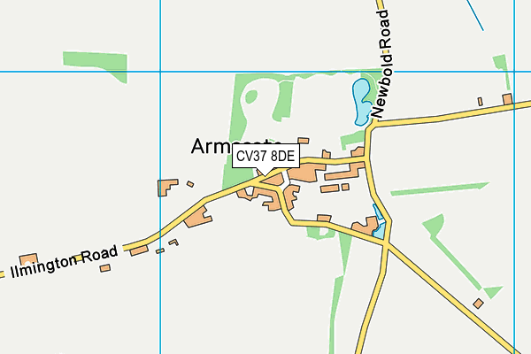 CV37 8DE map - OS VectorMap District (Ordnance Survey) CV37 8DE map - OS VectorMap District (Ordnance Survey)