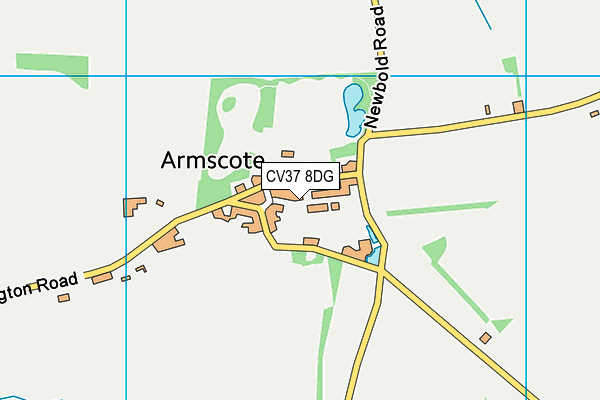 CV37 8DG map - OS VectorMap District (Ordnance Survey) CV37 8DG map - OS VectorMap District (Ordnance Survey)