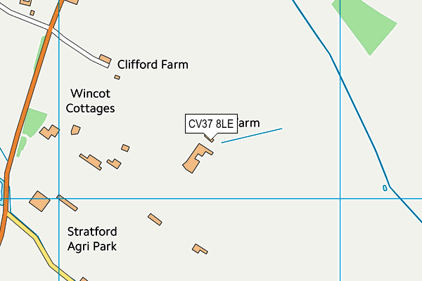 CV37 8LE map - OS VectorMap District (Ordnance Survey) CV37 8LE map - OS VectorMap District (Ordnance Survey)