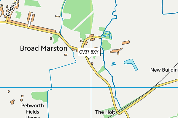 CV37 8XY map - OS VectorMap District (Ordnance Survey) CV37 8XY map - OS VectorMap District (Ordnance Survey)