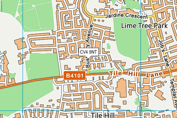 CV4 9NT map - OS VectorMap District (Ordnance Survey) CV4 9NT map - OS VectorMap District (Ordnance Survey)