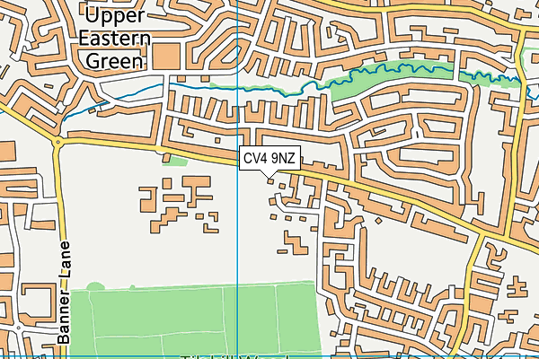 CV4 9NZ map - OS VectorMap District (Ordnance Survey) CV4 9NZ map - OS VectorMap District (Ordnance Survey)