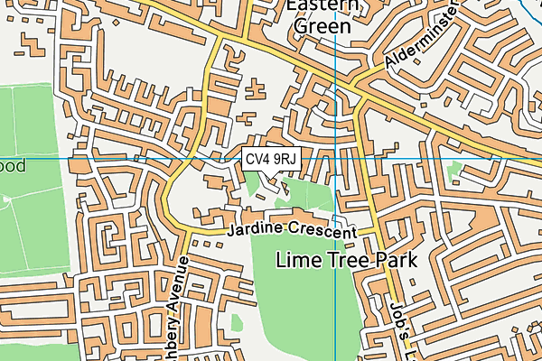 CV4 9RJ map - OS VectorMap District (Ordnance Survey) CV4 9RJ map - OS VectorMap District (Ordnance Survey)